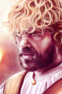 1125x2436 Tyrion Lannister Digital Art