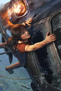 Uncharted The Lost Legacy Chloe Frazer Nadine Ross (1080x2160) Resolution Wallpaper