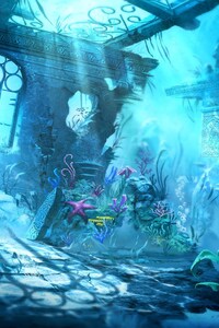 2160x3840 Underwater Scene