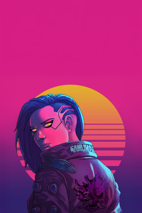 V Cyberpunk 2077 Returns (1080x2160) Resolution Wallpaper