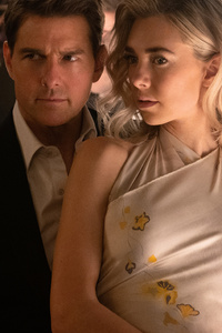 Vanessa Kirby And Tom Cruise In Mission Impossible Fallout Movie (240x320) Resolution Wallpaper