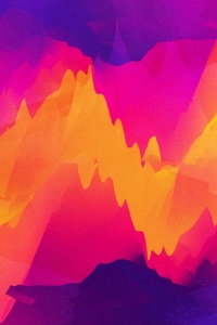 Vector Abstract Graphics Colorful Fire