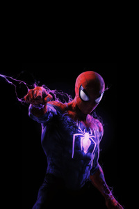 Velocity Spiderman (480x854) Resolution Wallpaper