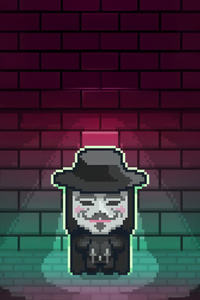 Vendetta 8 Bit (1080x2400) Resolution Wallpaper