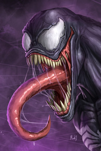 Venom 4k Digital Artworks (240x320) Resolution Wallpaper