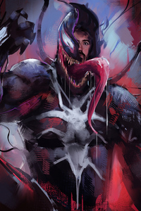 Venom 4k Newart 2019 (360x640) Resolution Wallpaper