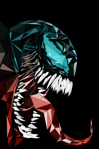 Venom Abstract 4k (1080x2160) Resolution Wallpaper