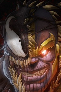 Venom And Thanos Crossover