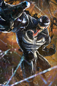 Venom Art 2018 (480x800) Resolution Wallpaper