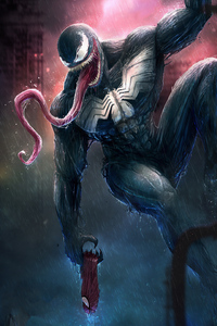 Venom Art Hd New (640x960) Resolution Wallpaper
