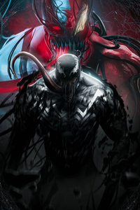 Venom Artnew (480x854) Resolution Wallpaper