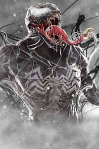 Venom Artwork 2018 (480x800) Resolution Wallpaper