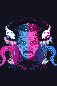 Venom Colorful Art (1440x2560) Resolution Wallpaper