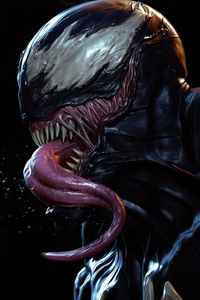 Venom Digital Art 4k