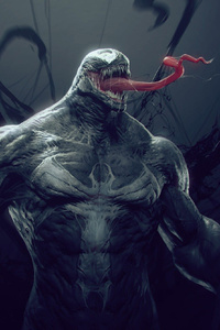 Venom Digital Art (1125x2436) Resolution Wallpaper