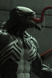 Venom Digital Artwork 2018 (480x800) Resolution Wallpaper
