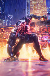 Venom In Marvels Spider Man 2 (1280x2120) Resolution Wallpaper