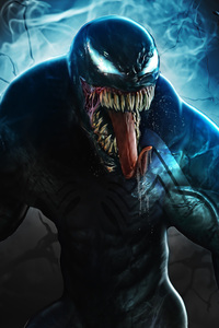 Venom Movie Fan Art (240x320) Resolution Wallpaper