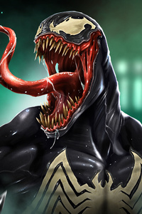 Venom Pop Culture Art (320x480) Resolution Wallpaper