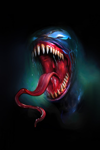 Venom Predatory Stare (1080x2160) Resolution Wallpaper