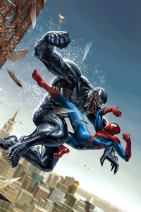 Venom Spiderman 4k