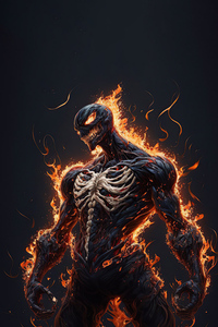 1440x2960 Venom The Burn Inside