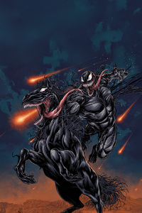 Venom The Last Dance Official Art (540x960) Resolution Wallpaper