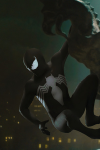 Venomverse Symbiotic Suit 4k (640x1136) Resolution Wallpaper