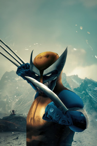 Vigil Wolverine (1125x2436) Resolution Wallpaper