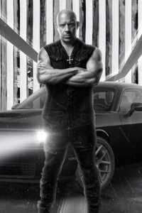 Vin Diesel As Dominic Toretto In Fast X Movie (800x1280) Resolution Wallpaper