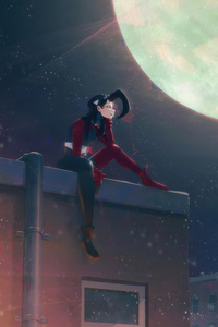 Vin Where The Moon Feels Close (640x960) Resolution Wallpaper
