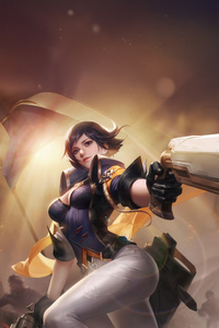 Violet Arena Of Valor (1080x2400) Resolution Wallpaper