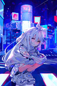 480x854 Virtual Youtuber Anime Girl 4k