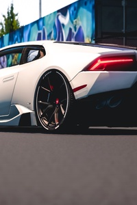 Vorsteiner Lamborghini Huracan 2019 8k (640x1136) Resolution Wallpaper