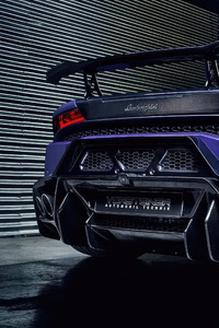 640x960 Vorsteiner Novara Lamborghini Huracan Rear 5k