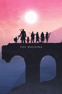 Vox Machina Horizon (240x320) Resolution Wallpaper