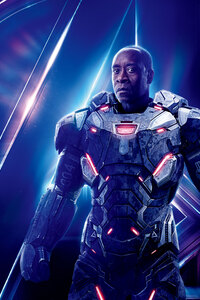 War Machine In Avengers Infinity War 8k Poster
