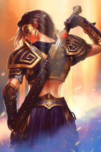 Warrior Fantasy Girl