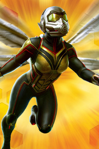 Wasp In Ant Man And The Wasp Movie 2018