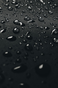 Water Drops On Black Surface 4k (1280x2120) Resolution Wallpaper