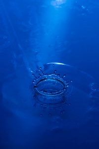Water Splash Bubble Drop 4k