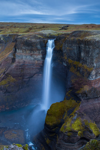 Waterfall In Iceland 5k (480x800) Resolution Wallpaper