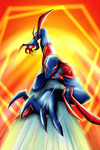 1280x2120 Web Slinger Miguel Ohara Spider Man 2099 5k
