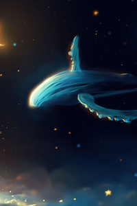 Whale Day 5k (1125x2436) Resolution Wallpaper