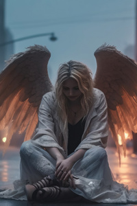 2160x3840 When The Angels Cry
