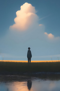 Where Silence Begins (720x1280) Resolution Wallpaper
