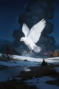 White Dove Wings Of Peace (1242x2668) Resolution Wallpaper
