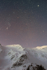 White Snowy Capped Mountain 5k (320x480) Resolution Wallpaper