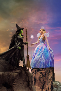 Wicked For Good 5k (240x400) Resolution Wallpaper