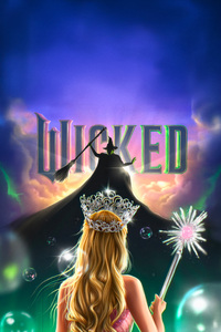 Wicked Movie Magical Transformation (640x960) Resolution Wallpaper